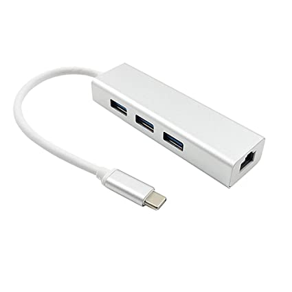 C-Type to USB3.1 RJ45 (Aluminum)